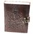 ININDIA  Pure Genuine Real Vintage Leather Handmadepaper Notebook Diary - Brown Size of 6X4.5