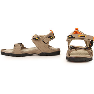 tan velcro sandals