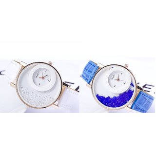 Women White And Blue Combo Of 2 party Wadding Analog Ladies And Girls Watch