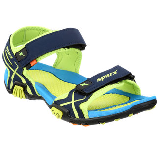 sparx navy blue sandals