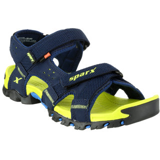 Buy SS0447G Sparx Men Floater Sandals SS 447 Navy Blue Online