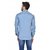 Stylox Men's Casual Light Blue Slim Fit Denim Shirt
