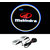 Ak Kart LED Shadow Logo Car Fany Light For Mahindra 010