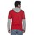 Demokrazy Men's Red Hooded T-Shirt