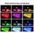 Bikers World Car Interior Atmosphere Light 15 Led Rgb Smd Dcorative Voice Control With Remote For  Toyota Etios