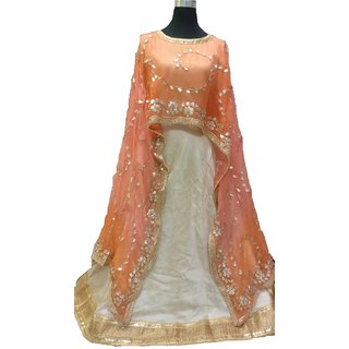 Cream color Gown For Women ( Free Size )