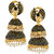 Zaveri Pearls Dark Antique Double-Decker Jhumki Earring For Women- ZPFK6050