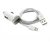1 Amp Car Charger + Micro USB Data Charging Cable (White)