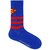 Justice League Kids Stripes with Character Logo Crew Socks -Pack of 3