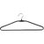 6th Dimensions Plastc and Steel Black Hangers (Set of 5)
