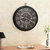 Home Sparkle Steel Wall Clock