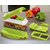 Shopiral House of Quirk TM ABS Quality 10 pcs Set Best Mandoline Kitchen Genius Slicer Dicer with manual CD