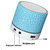 MINI Wireless Bluetooth Speaker Colorful USB Speaker(Blue)