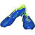 Sega Cordovan Leather Men Blue Sports Football Shoes