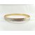 22 k gold and silver plated mens kada bracelet -4