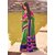 Bindani Studio Multicolor Cotton Printed Saree With Blouse
