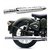 Bikers World Customized BS4 Punjab Long Free Flow Silencer Exhaust For Enfield Bullet Thunderbird 350