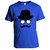 Blue Round Neck Half Sleeve T-Shirt For Men