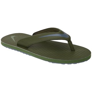 nike green slippers