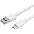 Compatible Certified White USB Type-C Data Cable with Data Transfer and Charging Data Cable for Moto Z Play 32GB