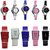Octus Combo Of 10 Multicolour Analog Watch For Women