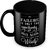 Tuelip Failure is opportunity-Wisely Quote Classic Style Full Black Printed Tea And Coffee Ceramic Mug 350 ML