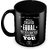 Tuelip Jack Daniels-All men are created equal Classic Style Full Black Printed Tea And Coffee Ceramic Mug 350 ML