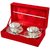 In Indea  Silver Plated 2 Cup Plate and Spoon Set