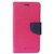 Mercury Diary Wallet Style Flip Cover Case For Lenovo Vibe K5 Note - PINK by Mobimon