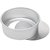 Aluminium Round Cake Mould - Loose / Removable Bottom - 6 Inches for Baking approx half kg cake