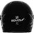 Saviour Royal Pro Helmet- Black Slvr
