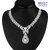 Sukkhi Silver Plated Silver Alloy Necklace Set For Women