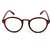 TheWhoop Brown Retro Round Eyeglass Spectacle Sunglass