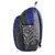 The Blue Pink Blue Zip Closure Backpack