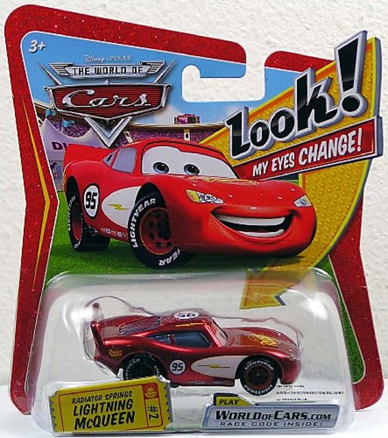 Disney/Pixar Cars Lightning McQueen 1:55 Vehicle (Styles May Vary)