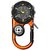 Dakota Watch Company II Analog & Digital Clip Watch, Orange