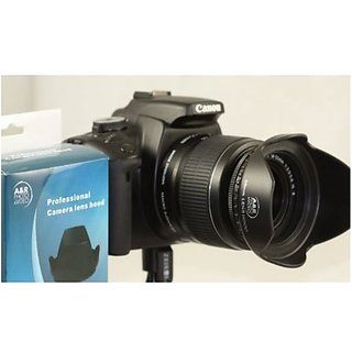 28-105mm 50mm 1.4 100-300mm 28-80mm 55-250mm 28-90mm 70-300mm 85mm 1.8 with Lens cap Holder and Lens cleaning Kit A/&R BRAND Professional 58mm Digital Tulip Flower Lens Hood For canon 18-55mm 75-300mm
