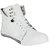 Stylish Step White Canvas Sneaker