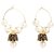 Jewels Gold Alloy Party Wear Fashion Designer Latest Fancy Jhumki Earring Set For Women  Girls