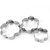 Kosh Stainless Steal Heart, Round, Flower, Star Shape Cookie Cutter  (Pack of 12)