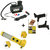 Combo of Tyre Air Compressor + Tyre Puncture kit + 5 in 1 Hammer