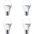 PNP Premium 9 Watt White Led Bulb (Pack of 4)