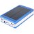 Reliable 13000 mAh 20 LED Solar Reliable Power Bank - Blue