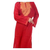 Womens Red color Long Sleeve Kurti