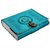 Tuzech Handmade 100 Pure Leather Diary for Office Home Daily Use With C Lock Ocean Blue 7X5