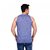 GliZt Men's Blue Printed Vest for Casual  Gym Wear