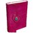 ININDIA  Real Vintage Hunter Leather Handmadepaper Notebook Diary For office Home Size of (H) 10(L) 7 Pink