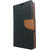 Samsung A710 Flip Cover (Black-Brown) By A1Shop