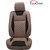 Autofurnish (PL-204 Domino) Honda Amaze 2013-14 Custom-fit Leatherette 3D Car Seat Covers