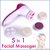 AMAFHH 5 in 1 face massager Face Machine Facial Pore Cleaner Body Cleaning Massager